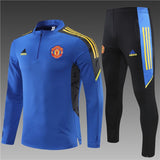 Manchester United Away Blue Track Suit  2022/23