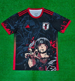 Japan X Naturo Itachi Uchiha Special Editon concept soccer  Jersey 2025/26 [Superior Quality] (Copy)
