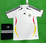 Retro Germany Home Jersey with Shorts 2005/06.