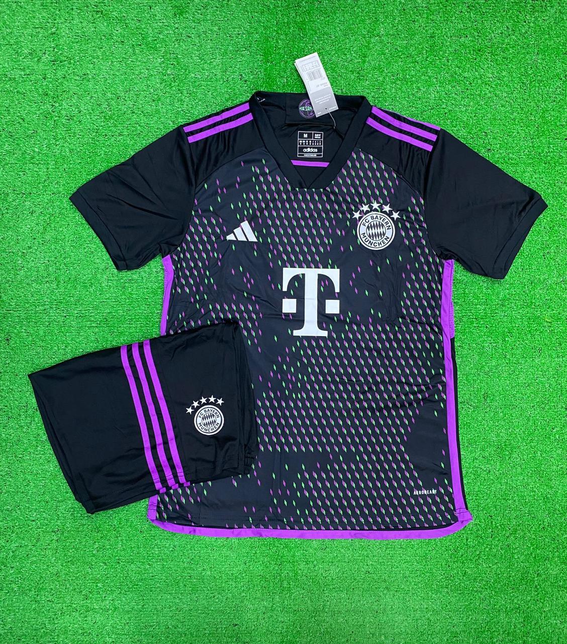 Bayern Munich Away Jersey and shorts 2023/24 [Premium Quality]