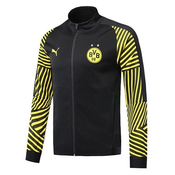 BVB Dortmund Black and Yellow Stripes Jacket