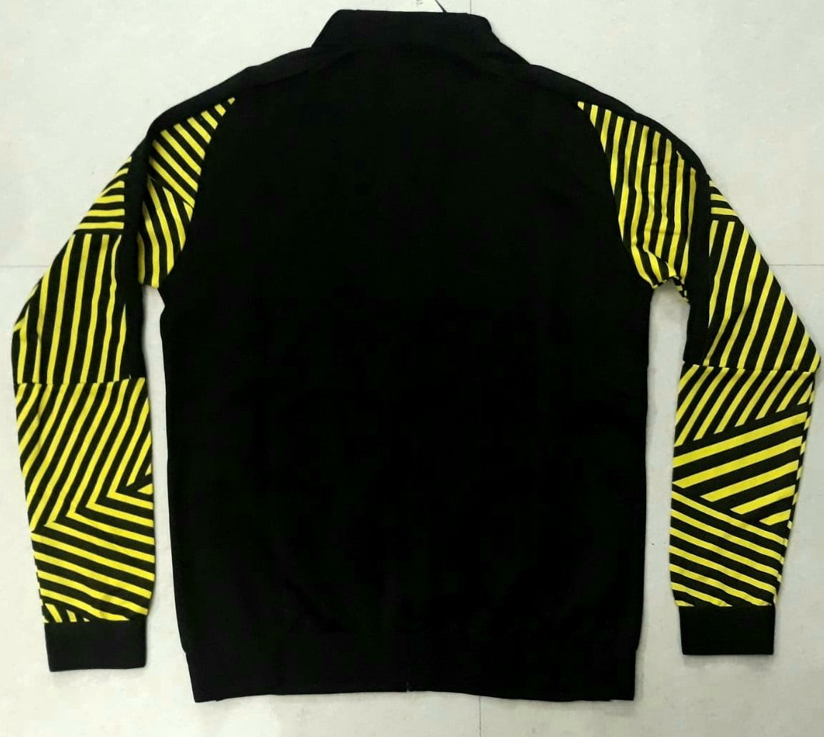 BVB Dortmund Black and Yellow Stripes Jacket