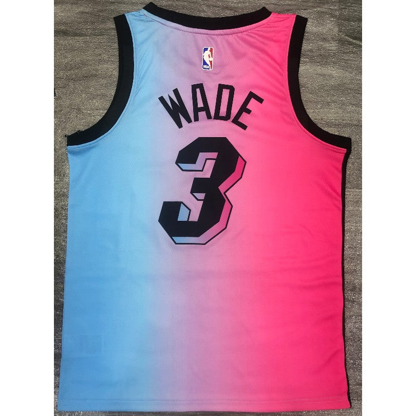 Wade 3 Miami Multi-Colour Basketball Jersey [Stitch]