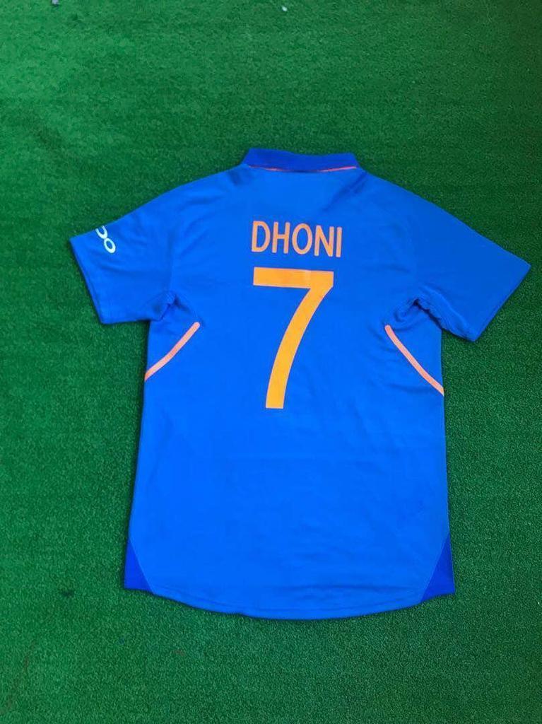 Original MS DHONI India Cricket Jersey 2019