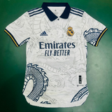 R Madrid White Chinese Dragon Jersey 2022/23 [Player's Quality]