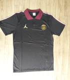 PSG Jordan Black/Maroon Polo Tee
