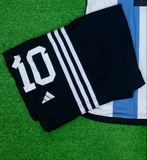 Argentina Messi Home 3 Star Shorts 2022/23
