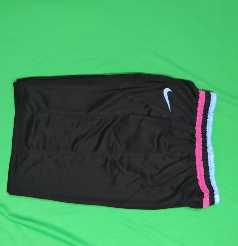 Miami Black Basketball Shorts Only