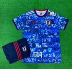 Japan Home Animie Jersey with Shorts 2022/23 [Premium Quality]