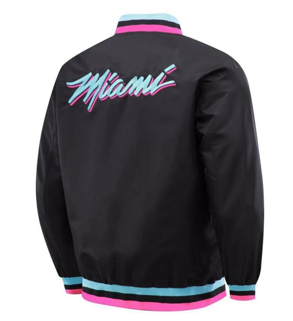 Miami Basketball Windbreaker Jacket
