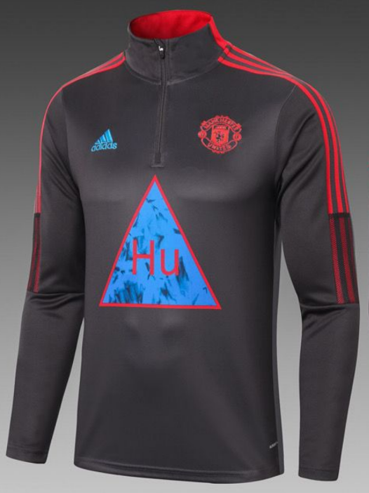 Manchester United Hu Upper Black/Red 2021/22