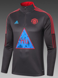 Manchester United Hu Upper Black/Red 2021/22