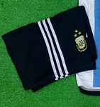 Argentina Messi Home 3 Star Shorts 2022/23