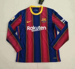 Barca Home Full Sleeve Jersey 2020/21 [Superior Quality]