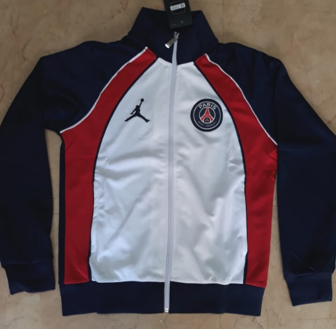 PSG White/Blue Anthem Jacket