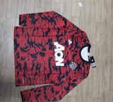 Manchester United Home Track Upper Black/Red 2021/22