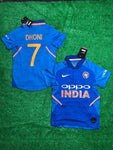 Kids Original MS DHONI India International Cricket Jersey World Cup 2019 [Original Piece]