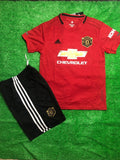 Retro Manchester United  Home Jersey with Shorts 2019/20