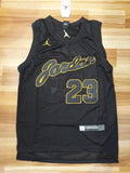 Jordan 23 Black Basketball Jersey [Stitch]