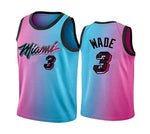 Wade 3 Miami Multi-Colour Basketball Jersey [Stitch]