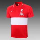 Liverpool Red/White Polo Tee