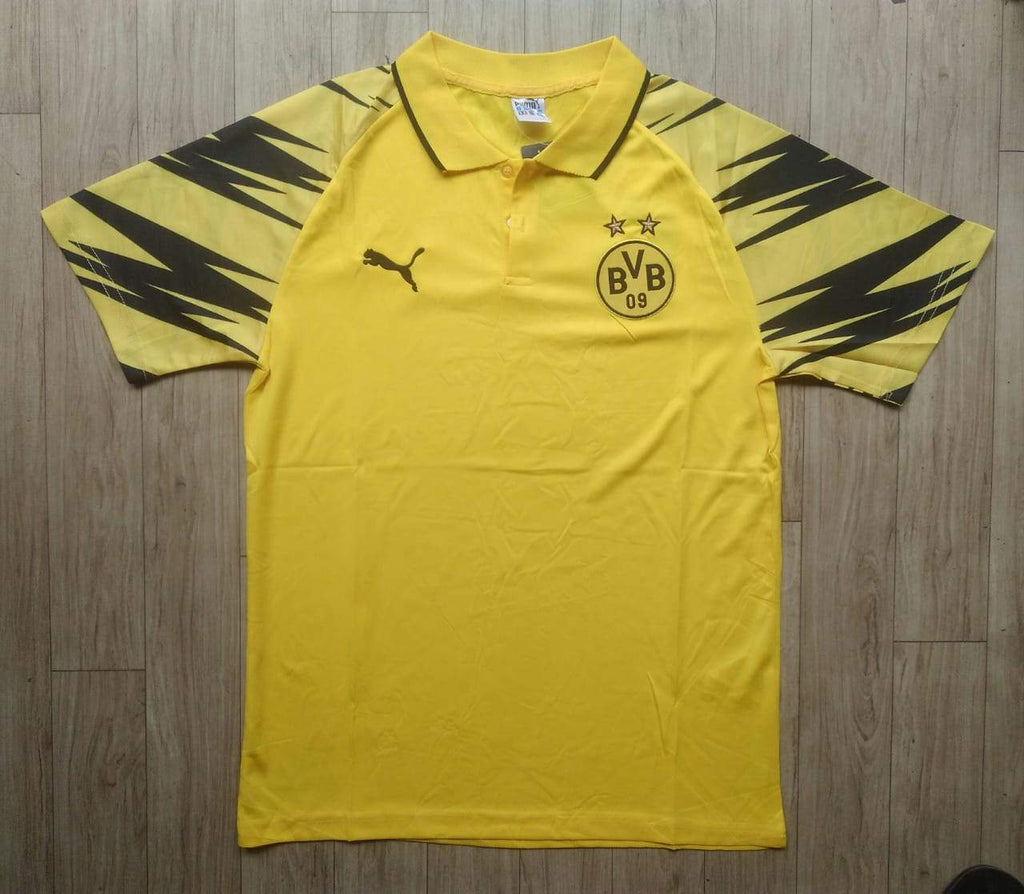 BVB Dortmund Yellow Polo T-Shirt.
