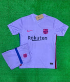 Barcelona Away Jersey and shorts 2021/22 [Premium Quality]