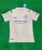 Manchester City Away Jersey Off White 2021/22 [Superior Quality]