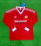 Retro Manchester United Home Full Sleeve Jersey 1983/84