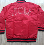 Chicago Bulls Red/Black Windbreaker Basketball Jacket