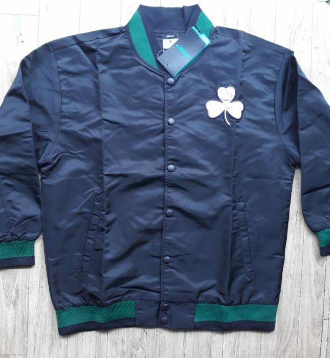 Boston Basketball Windbreaker Jacket