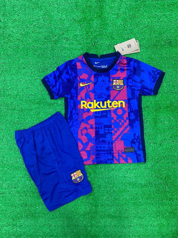 BARCE 2020 21 Messi Home Jersey Kids soccer jersey India