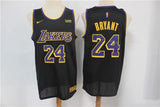 Bryant Lakers 24 Black/Purple Basketball Jersey [Stitch]