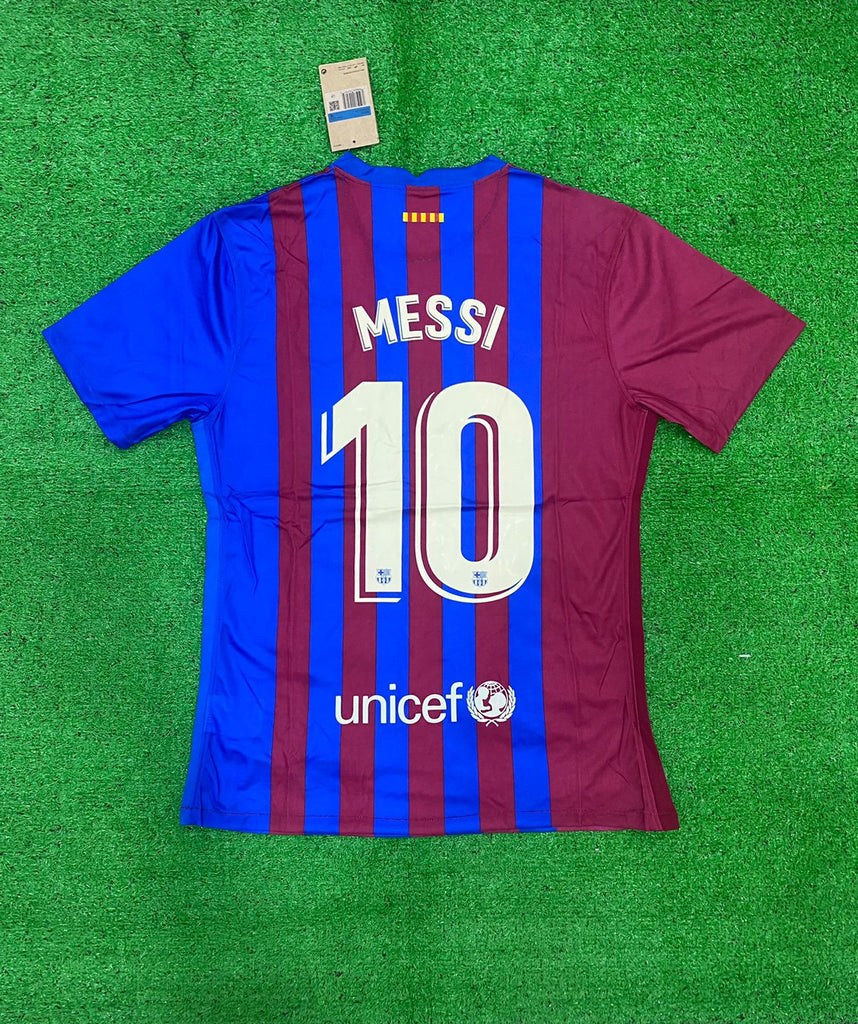 Barcelona Messi Home Jersey 2021/22 India Manchester Chelsea Madrid –  SportsHeap Store