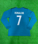 Retro R Madrid Ronaldo 3rd Full Sleeve Jersey 2017/18