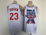 Jordan 23 All Stars White Basketball Jersey [Stitch]