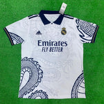 R Madrid Chinese Dragon White Jersey with Shorts 2023/2024[Premium Quality]