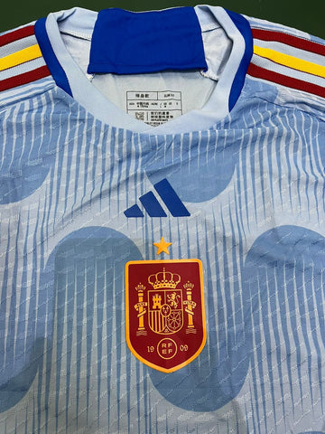 Spain Away 2022 World Cup Football Jersey Premium In India.