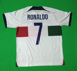 Ronaldo Portugal Away Jersey Only 2022/23 [Premium Quality]