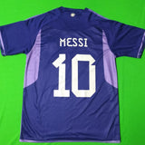 Argentina Messi Away Jersey (Front and Back Print) 2022/23 [Premium Quality]