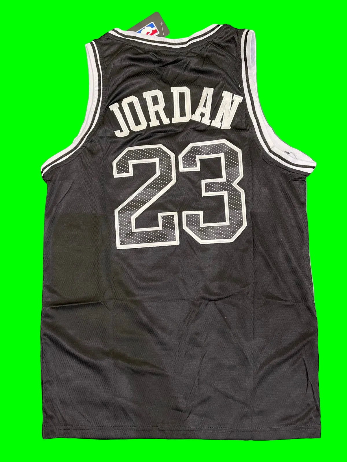 Jordan 23 Paris Black/White Basketball Jersey [Stitch]
