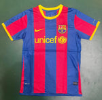 Retro Barcelona Home Messi Jersey with Shorts 2010/11