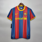 Retro Barcelona Home Messi Jersey with Shorts 2010/11