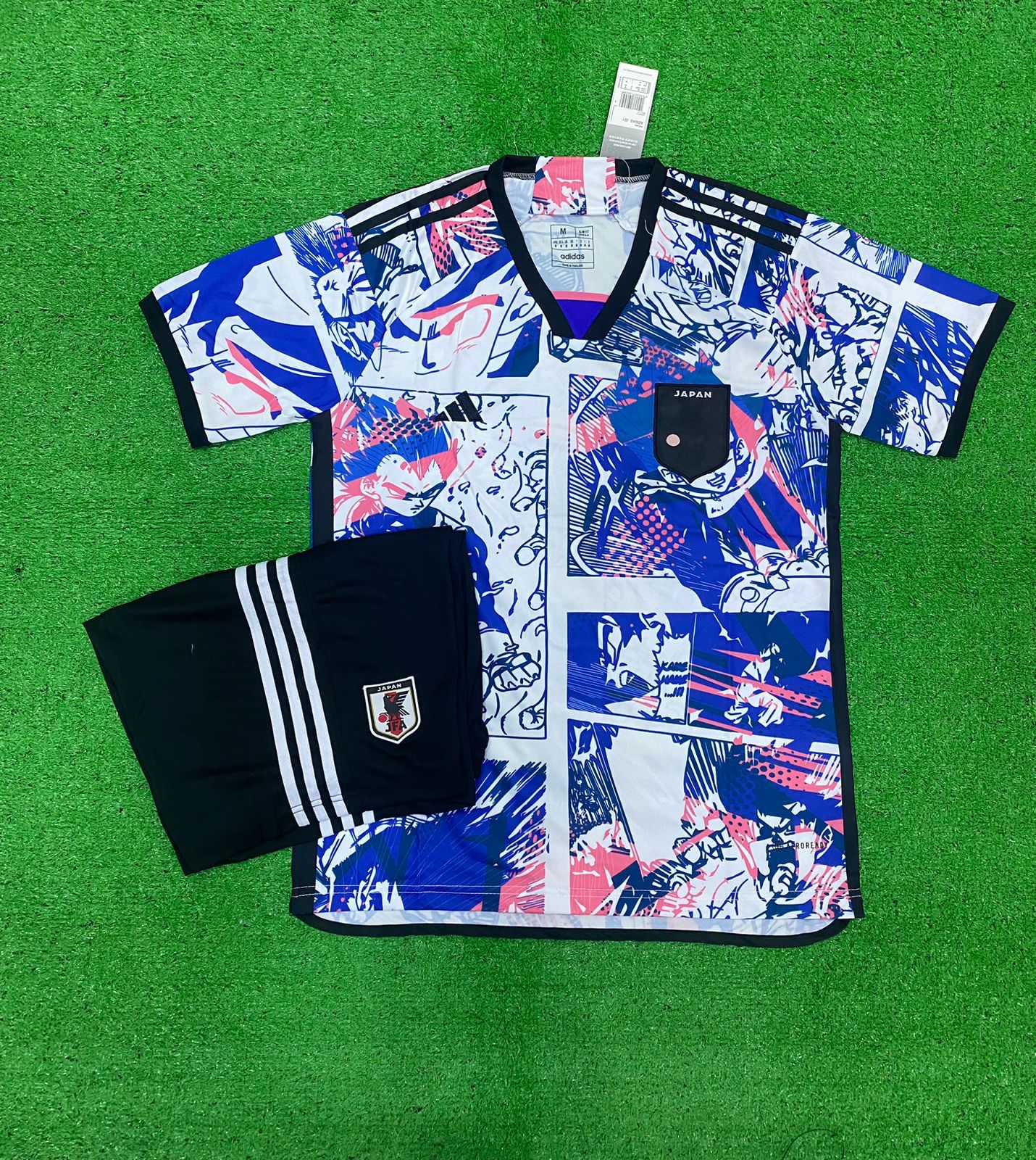 Japan Away Anime Dragon Ball Z Jersey with Shorts 2024/25 [Premium Quality]