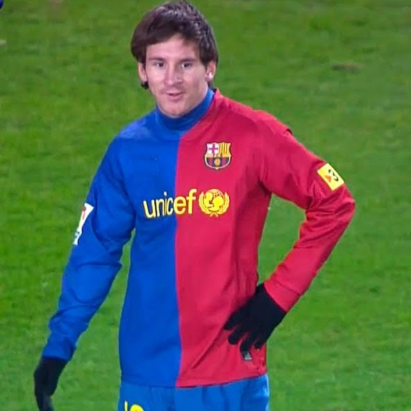 Barcelona Messi Away Jersey 2009 Long Sleeves