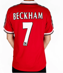 Retro Beckham Manchester Home Jersey 1998-00