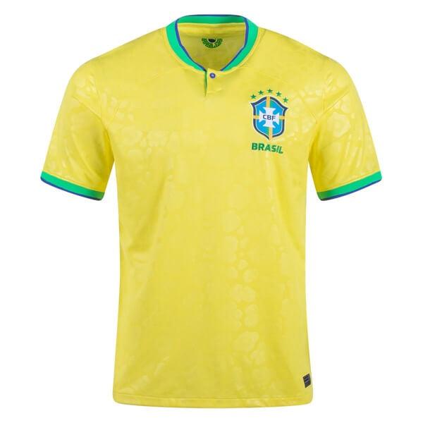 Retro Brazil Home Jersey WC 2022