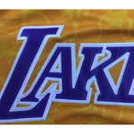 Bryant Bape Lakers 24 Yellow/Blue Basketball Jersey [Stitch]
