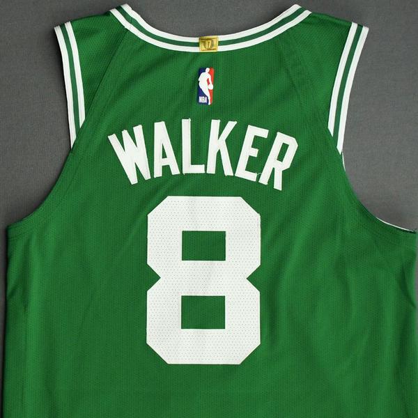 Walker Boston 8 Green/White Basketball Jersey [Stitch]