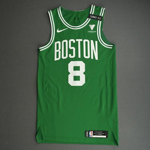 Walker Boston 8 Green/White Basketball Jersey [Stitch]